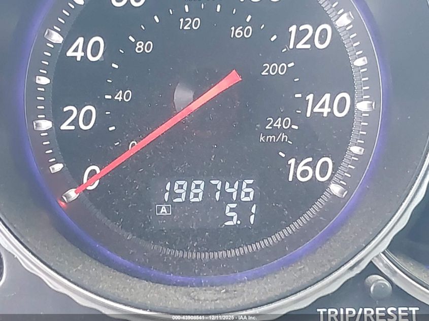 2009 Infiniti M35X VIN: JNKCY01F69M850342 Lot: 43908541