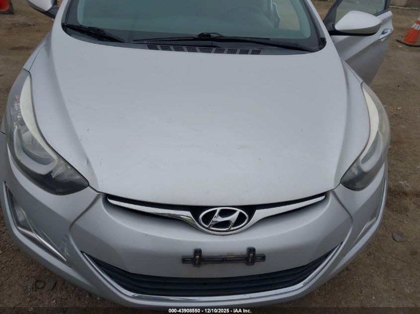2015 Hyundai Elantra Se VIN: 5NPDH4AE2FH613843 Lot: 43908550