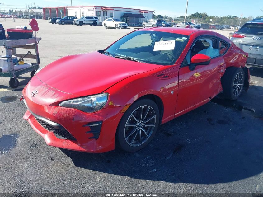 2017 Toyota 86 VIN: JF1ZNAA18H9709617 Lot: 43908567