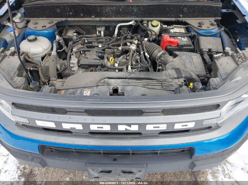 2022 Ford Bronco Sport Big Bend VIN: 3FMCR9B62NRD27057 Lot: 43908573