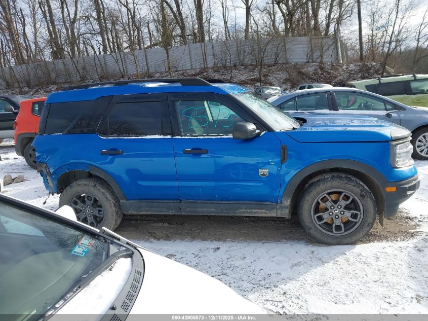 2022 Ford Bronco Sport Big Bend VIN: 3FMCR9B62NRD27057 Lot: 43908573