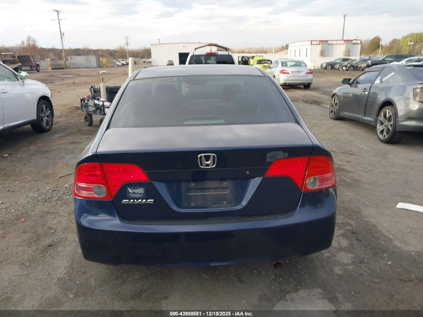 2008 Honda Civic Lx VIN: 1HGFA16548L090801 Lot: 43908581