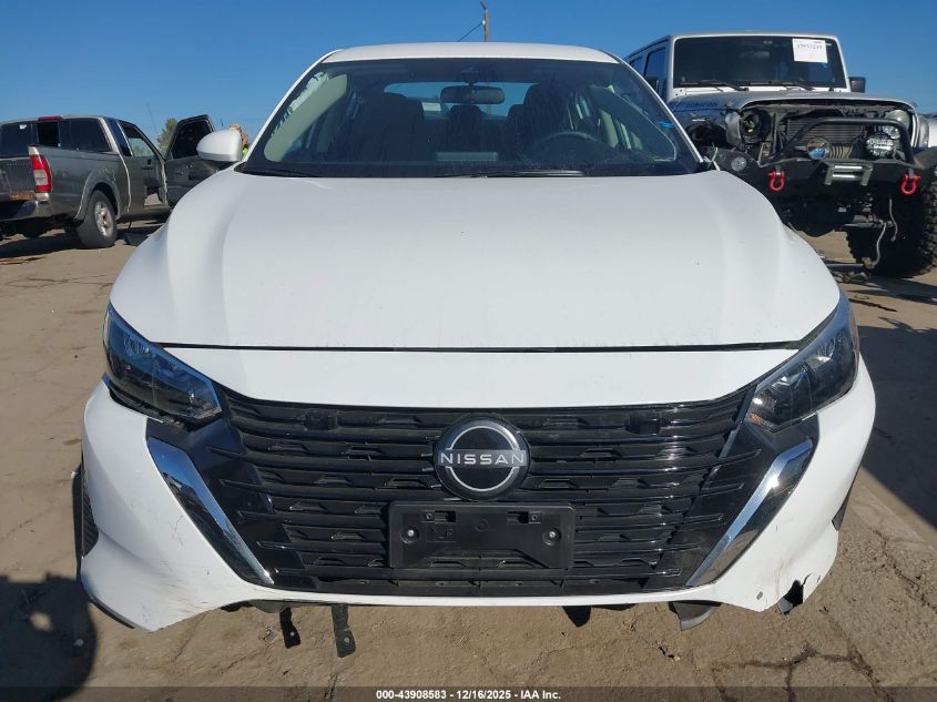 2025 Nissan Sentra S VIN: 3N1AB8BV7SY235836 Lot: 43908583