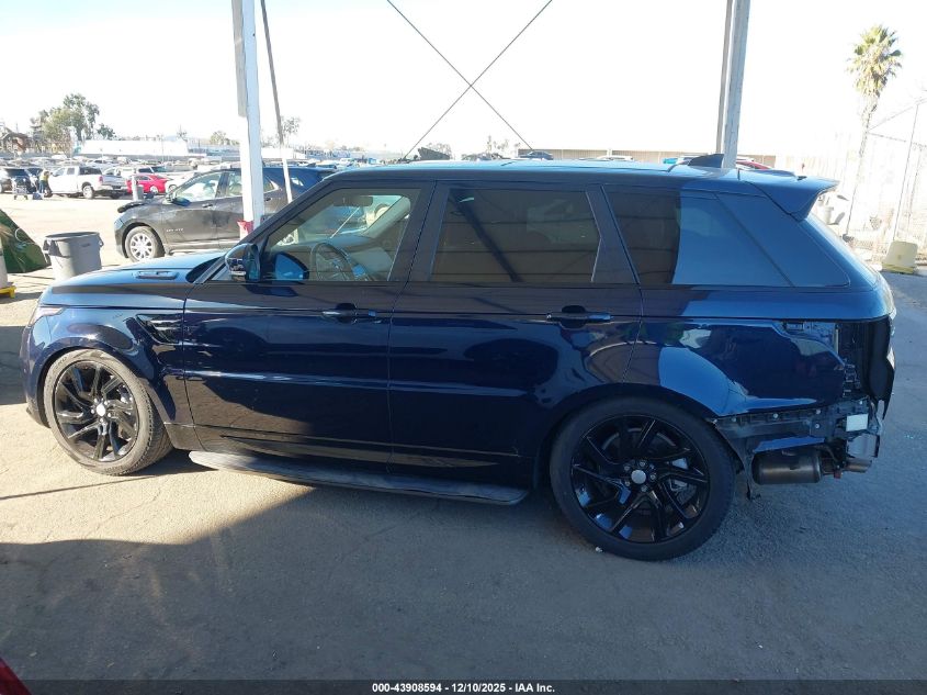 2020 Land Rover Range Rover Sport Hse Mhev VIN: SALWR2SU9LA720626 Lot: 43908594