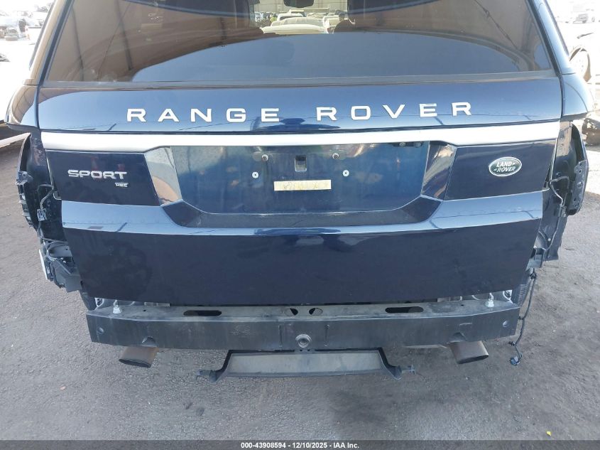 2020 Land Rover Range Rover Sport Hse Mhev VIN: SALWR2SU9LA720626 Lot: 43908594