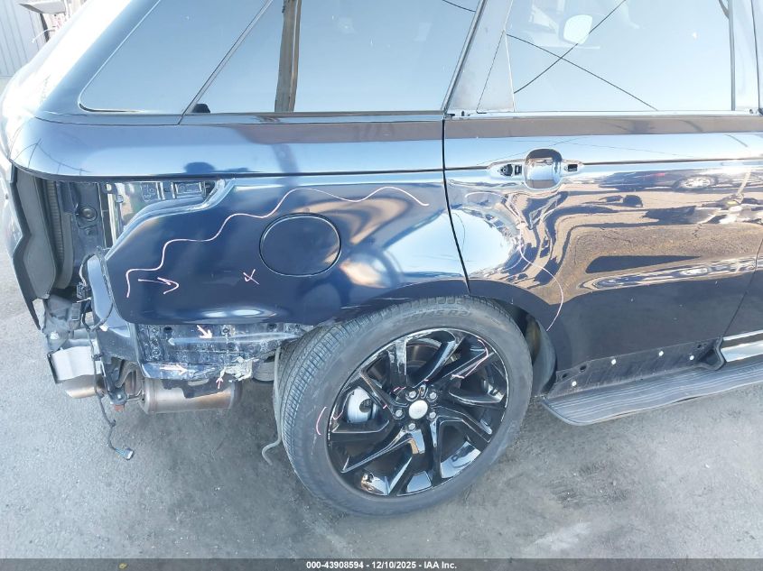 2020 Land Rover Range Rover Sport Hse Mhev VIN: SALWR2SU9LA720626 Lot: 43908594
