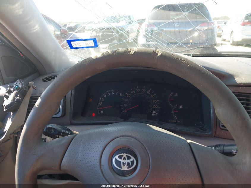 2006 Toyota Corolla Le VIN: 2T1BR32E56C686513 Lot: 43908610