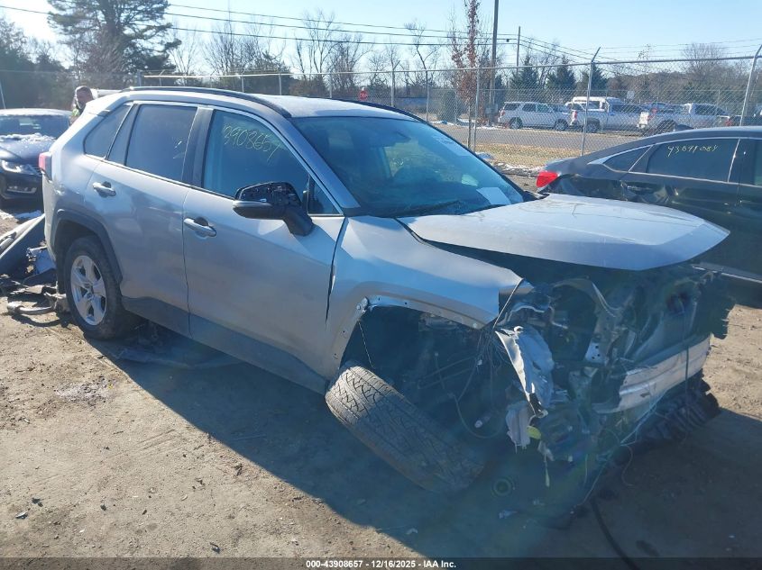 2020 Toyota Rav4 Le VIN: 2T3G1RFV1LW105908 Lot: 43908657