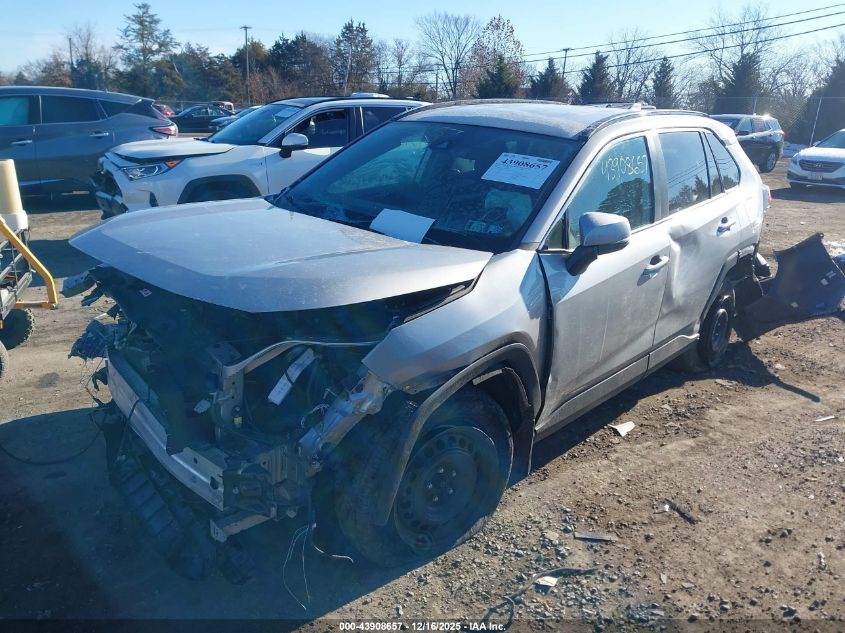 2020 Toyota Rav4 Le VIN: 2T3G1RFV1LW105908 Lot: 43908657