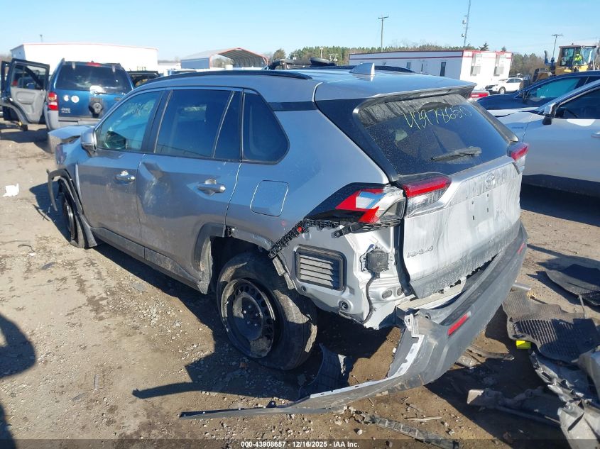 2020 Toyota Rav4 Le VIN: 2T3G1RFV1LW105908 Lot: 43908657