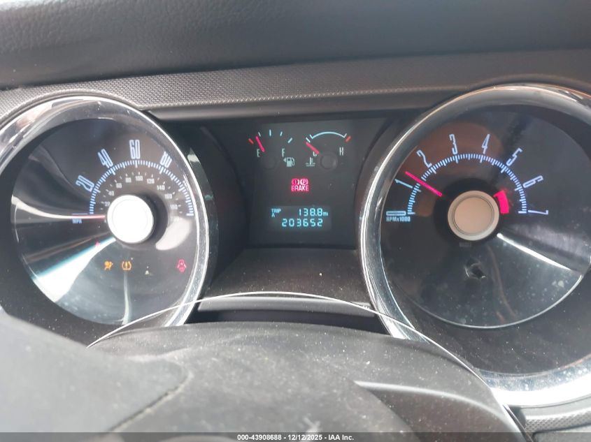 2010 Ford Mustang V6/V6 Premium VIN: 1ZVBP8EN3A5162987 Lot: 43908688