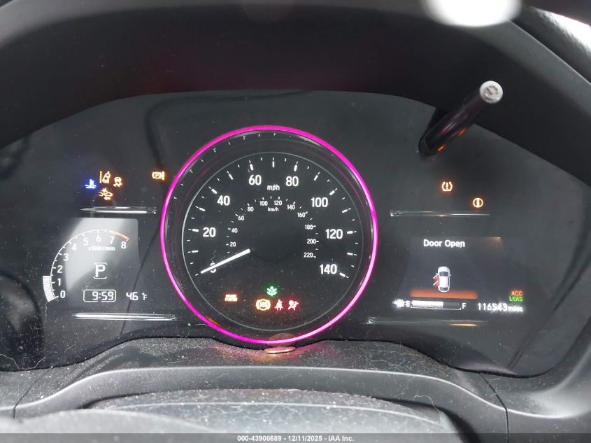 2022 Honda Hr-V Awd Ex-L VIN: 3CZRU6H7XNM713101 Lot: 43908689