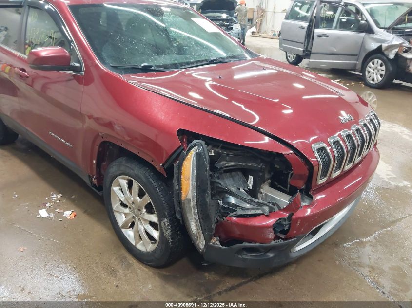 2015 Jeep Cherokee Limited VIN: 1C4PJMDSXFW697939 Lot: 43908691