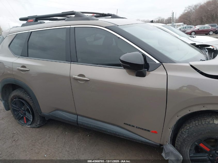 2025 Nissan Rogue Rock Creek VIN: 5N1BT3BB8SC786059 Lot: 43908703