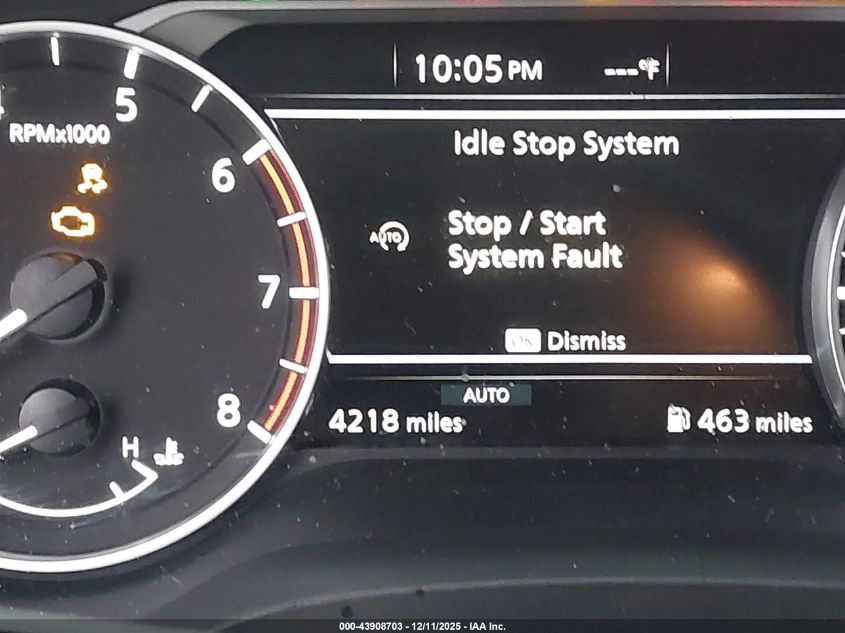 2025 Nissan Rogue Rock Creek VIN: 5N1BT3BB8SC786059 Lot: 43908703