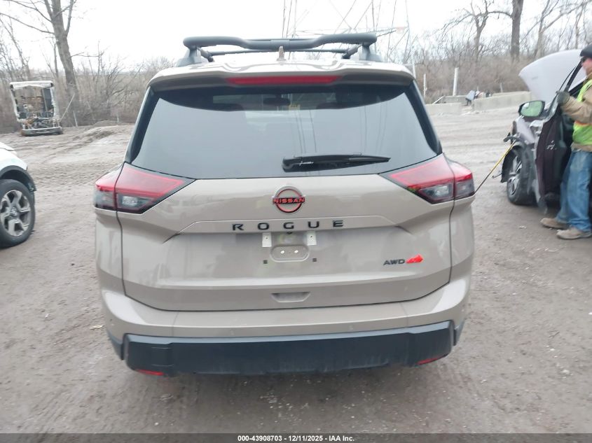 2025 Nissan Rogue Rock Creek VIN: 5N1BT3BB8SC786059 Lot: 43908703