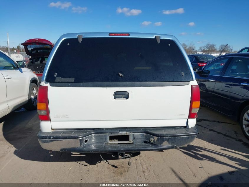 2001 GMC Sierra 1500 Sle VIN: 2GTEC19V811375710 Lot: 43908704