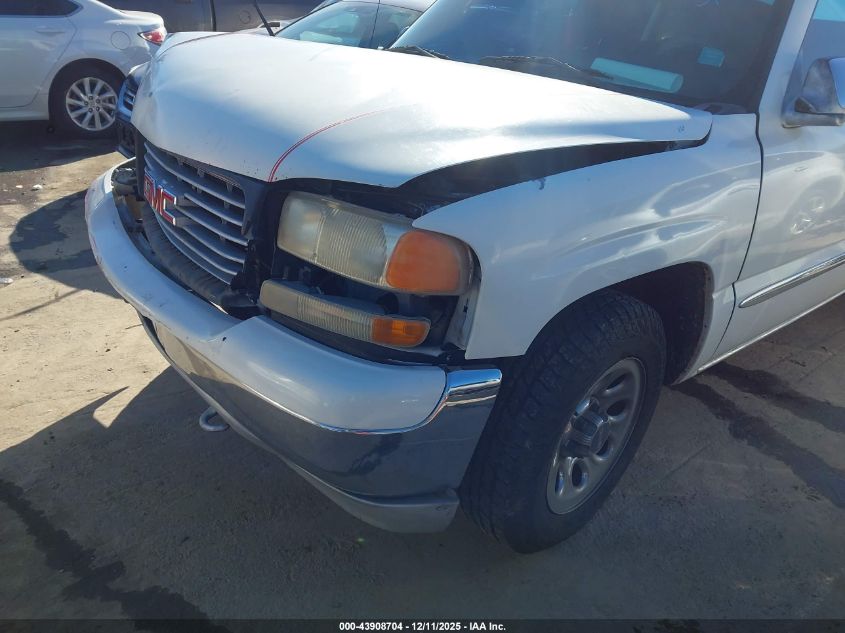 2001 GMC Sierra 1500 Sle VIN: 2GTEC19V811375710 Lot: 43908704