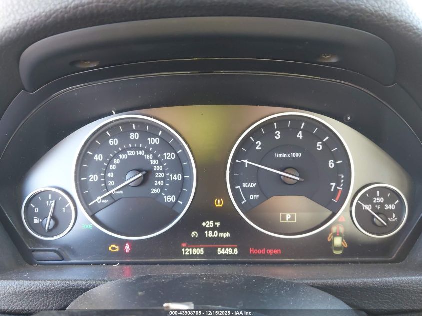 2015 BMW 328I xDrive VIN: WBA3B5G52FNS14132 Lot: 43908705