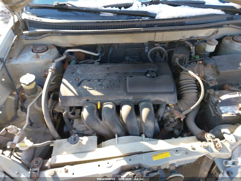 2003 Toyota Corolla Le VIN: 2T1BR32E13C039182 Lot: 43908714