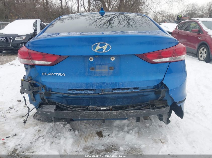 2017 Hyundai Elantra Value Edition VIN: 5NPD84LF9HH182295 Lot: 43908727