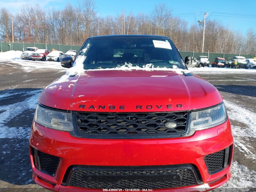 2019 Land Rover Range Rover Sport Supercharged Dynamic VIN: SALWR2RE0KA836942 Lot: 43908729