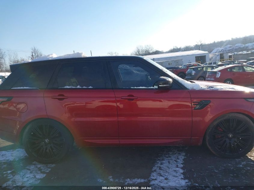 2019 Land Rover Range Rover Sport Supercharged Dynamic VIN: SALWR2RE0KA836942 Lot: 43908729