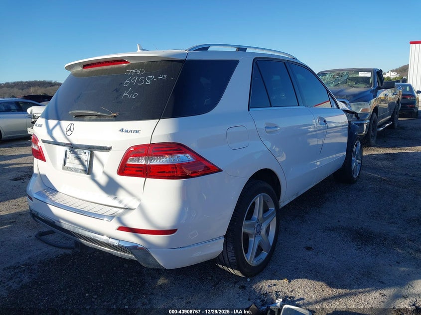 2014 Mercedes-Benz Ml 350 4Matic