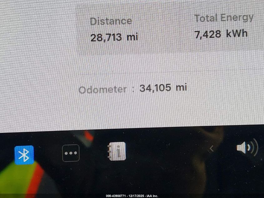 2020 Tesla Model Y Long Range Dual Motor All-Wheel Drive VIN: 5YJYGDEEXLF025231 Lot: 43908771