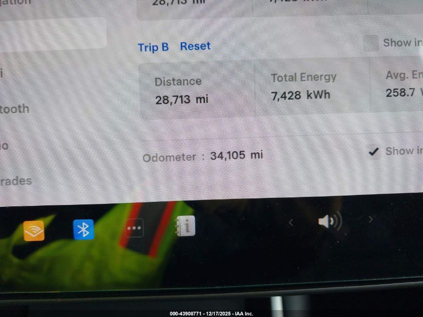 2020 Tesla Model Y Long Range Dual Motor All-Wheel Drive VIN: 5YJYGDEEXLF025231 Lot: 43908771