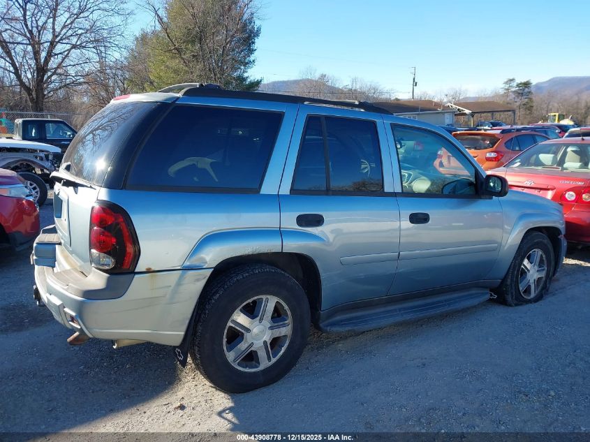 2006 Chevrolet Trailblazer Ls VIN: 1GNDT13S262272033 Lot: 43908778