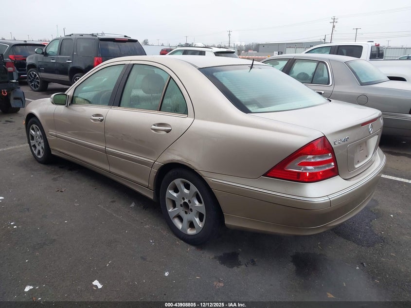 MERCEDES-BENZ C 240 2005 VIN WDBRF61J95F605721