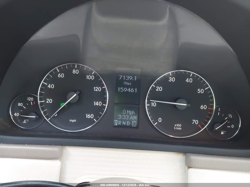 MERCEDES-BENZ C 240 2005 VIN WDBRF61J95F605721