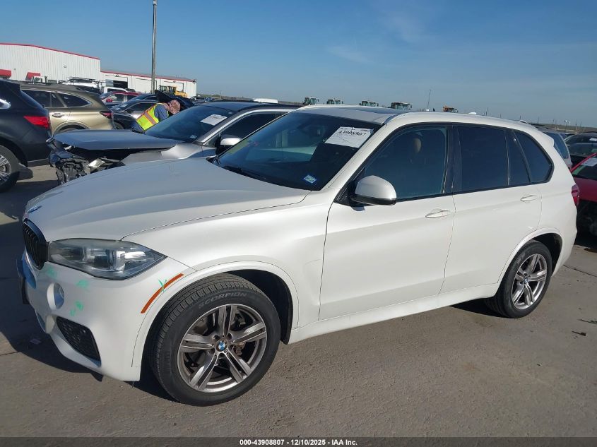 2015 BMW X5 xDrive35I VIN: 5UXKR0C5XF0K52853 Lot: 43908807