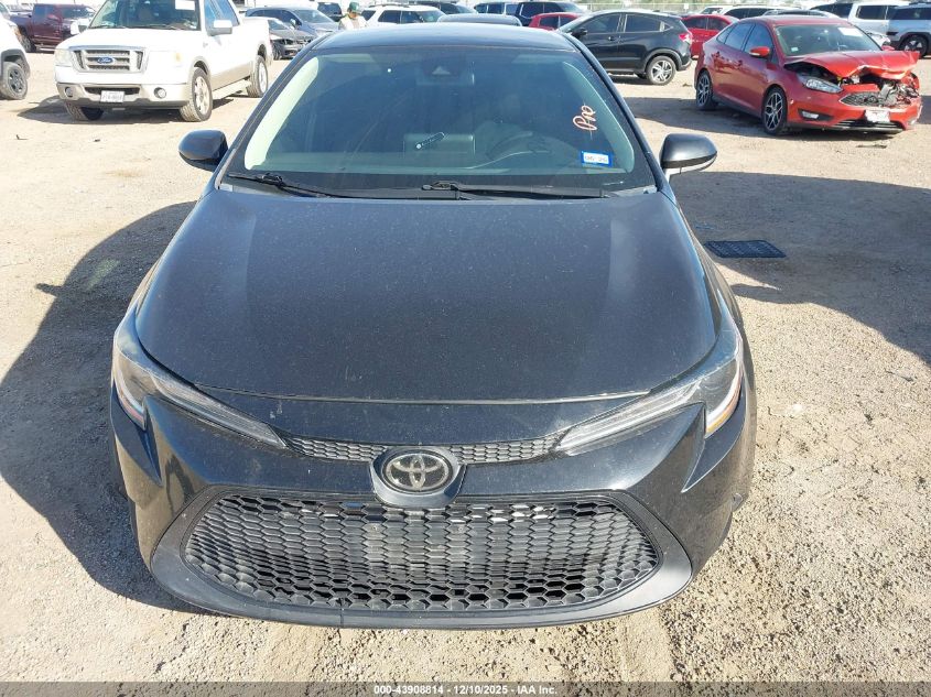 2021 Toyota Corolla Le VIN: 5YFEPMAE0MP241295 Lot: 43908814