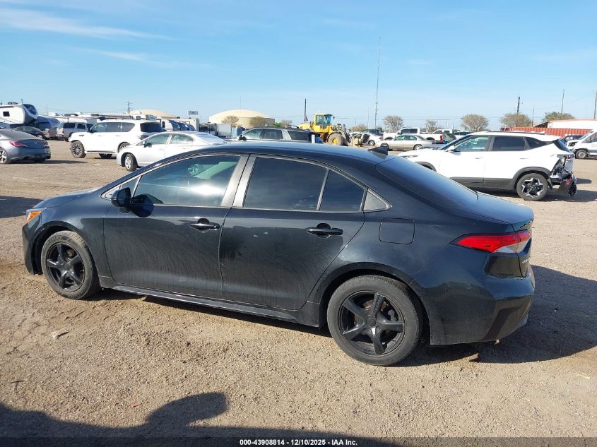 2021 Toyota Corolla Le VIN: 5YFEPMAE0MP241295 Lot: 43908814