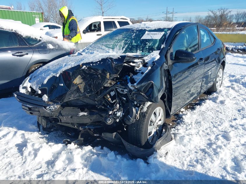 2016 Toyota Corolla Le VIN: 2T1BURHE4GC704672 Lot: 43908853