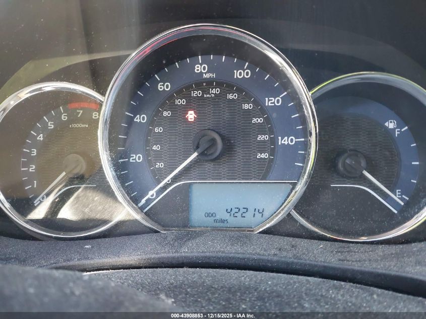 2016 Toyota Corolla Le VIN: 2T1BURHE4GC704672 Lot: 43908853