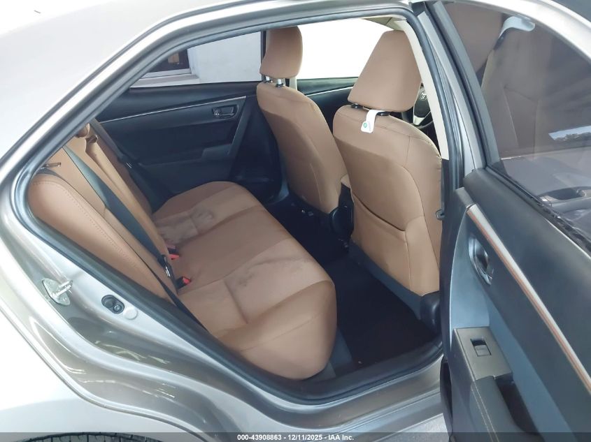 2015 Toyota Corolla Le VIN: 5YFBURHE9FP289699 Lot: 43908863