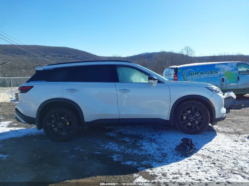 2025 Infiniti Qx60 Luxe Awd VIN: 5N1AL1FF5FC337786 Lot: 43908871
