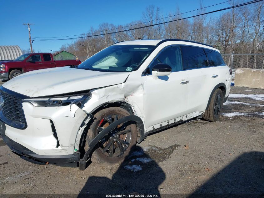 2025 Infiniti Qx60 Luxe Awd VIN: 5N1AL1FF5FC337786 Lot: 43908871