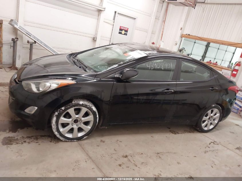 2013 Hyundai Elantra Limited VIN: KMHDH4AE8DU580068 Lot: 43908901