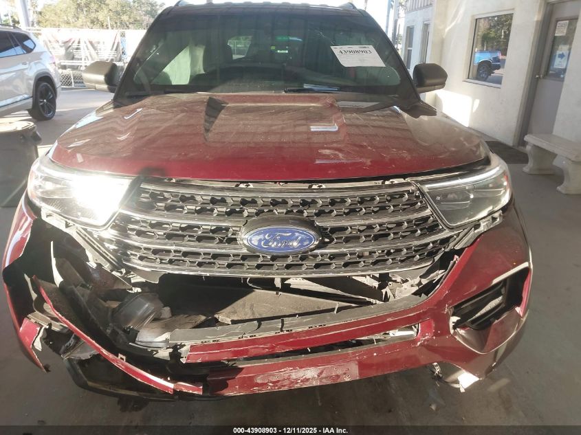 2022 Ford Explorer Xlt VIN: 1FMSK7DHXNGA38485 Lot: 43908903