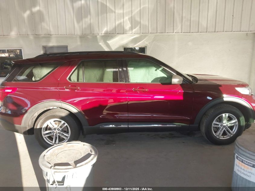 2022 Ford Explorer Xlt VIN: 1FMSK7DHXNGA38485 Lot: 43908903