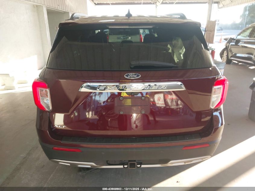 2022 Ford Explorer Xlt VIN: 1FMSK7DHXNGA38485 Lot: 43908903