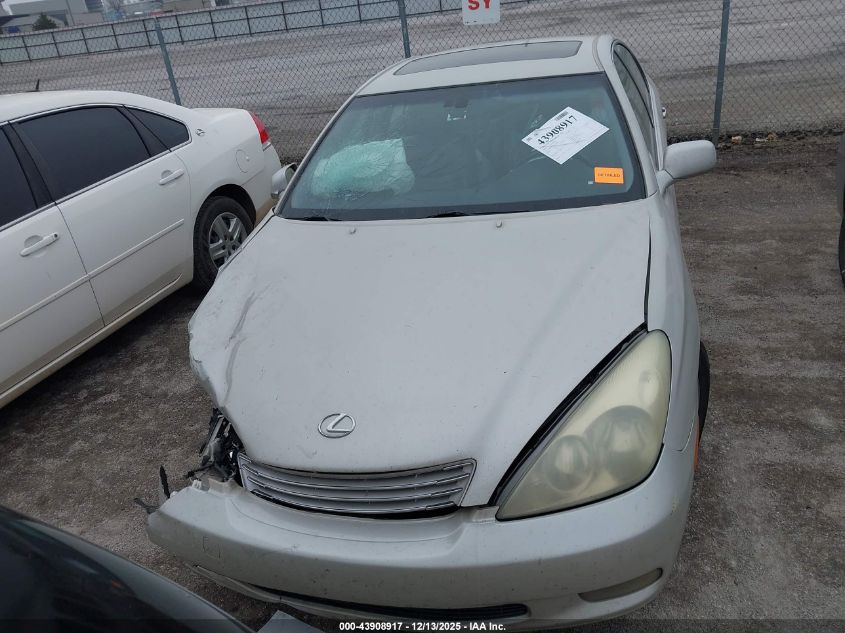 2003 Lexus Es 300 VIN: JTHBF30G830115261 Lot: 43908917