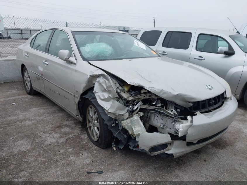 2003 Lexus Es 300 VIN: JTHBF30G830115261 Lot: 43908917