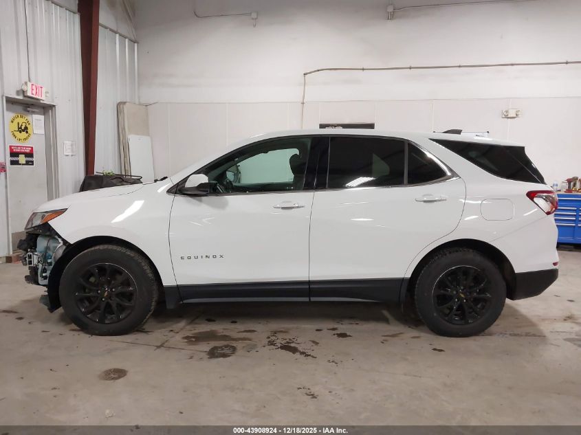 2020 Chevrolet Equinox Fwd Lt 1.5L Turbo VIN: 3GNAXKEVXLS616227 Lot: 43908924