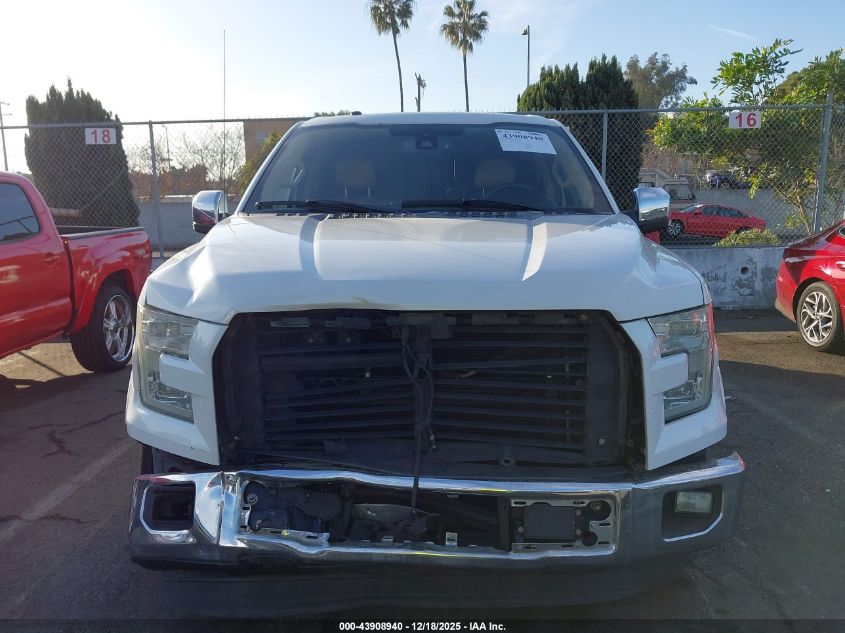 2015 Ford F-150 Lariat VIN: 1FTEW1CGXFFA40031 Lot: 43908940