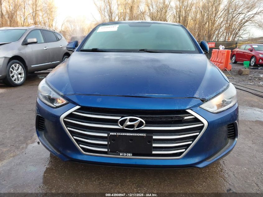 2018 Hyundai Elantra Sel VIN: 5NPD84LF3JH262262 Lot: 43908947